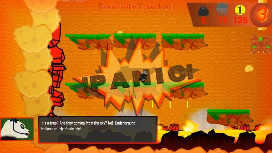 Скриншот 4 из Rocket Panda Panic