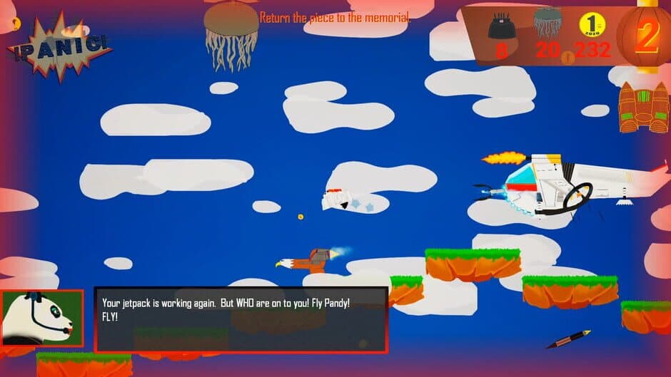 Скриншот 6 из Rocket Panda Panic