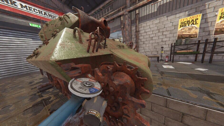 Скриншот 1 из Tank Mechanic Simulator VR