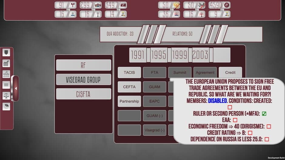 Скриншот 2 из Collapse: A Political Simulator