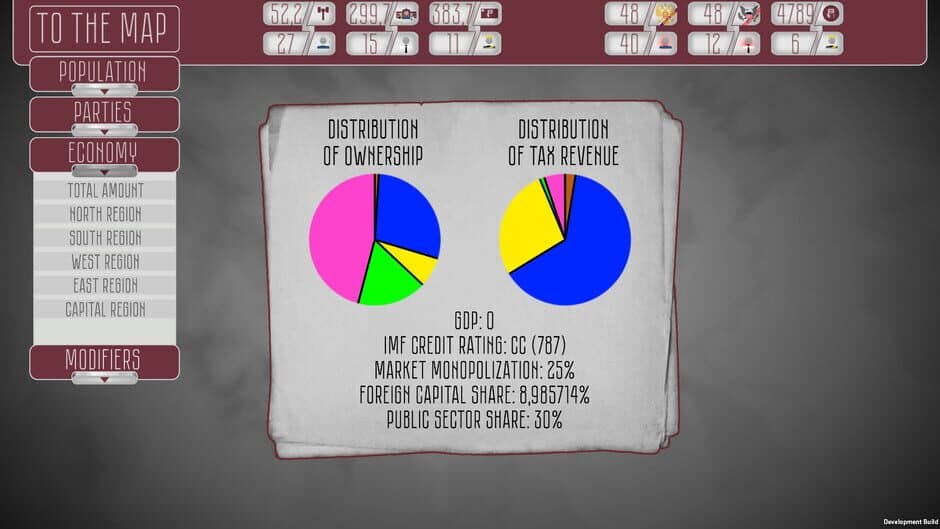 Скриншот 3 из Collapse: A Political Simulator