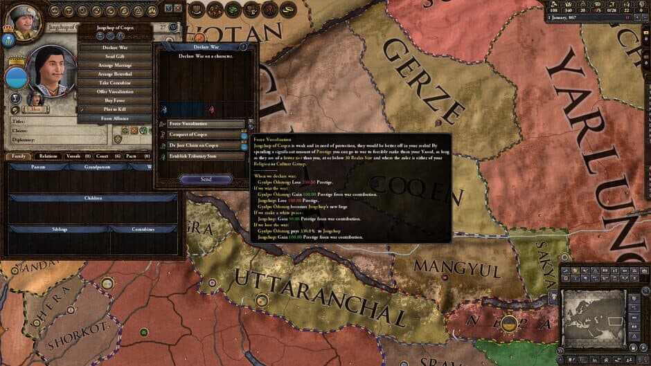 Скриншот 5 из Crusader Kings II: Jade Dragon