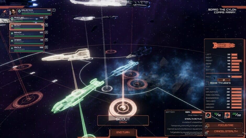 Скриншот 6 из Battlestar Galactica Deadlock: Ghost Fleet Offensive