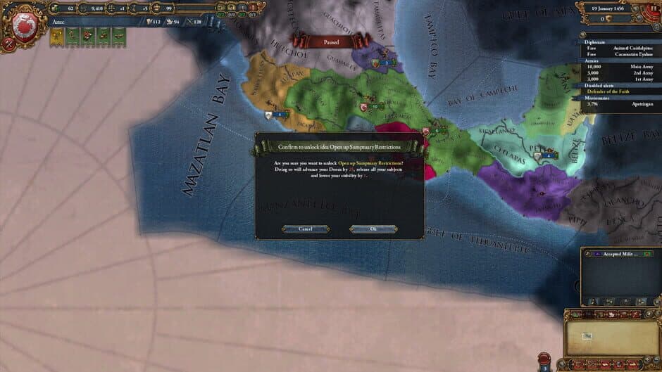 Скриншот 1 из Europa Universalis IV: El Dorado