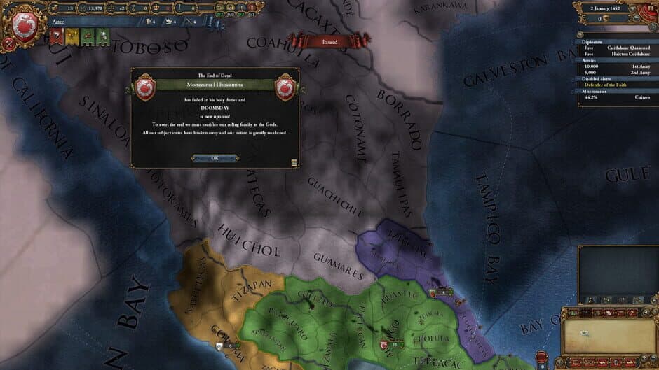 Скриншот 3 из Europa Universalis IV: El Dorado