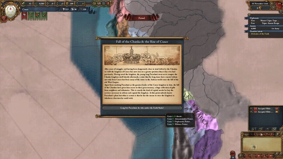 Скриншот 5 из Europa Universalis IV: El Dorado