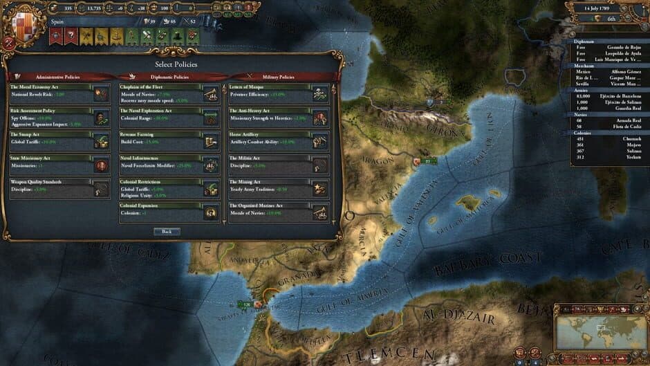 Скриншот 8 из Europa Universalis IV: Wealth of Nations