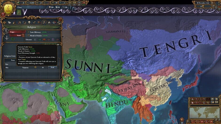 Скриншот 1 из Europa Universalis IV: The Cossacks