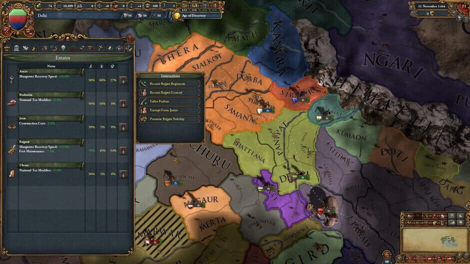 Скриншот 1 из Europa Universalis IV: Dharma