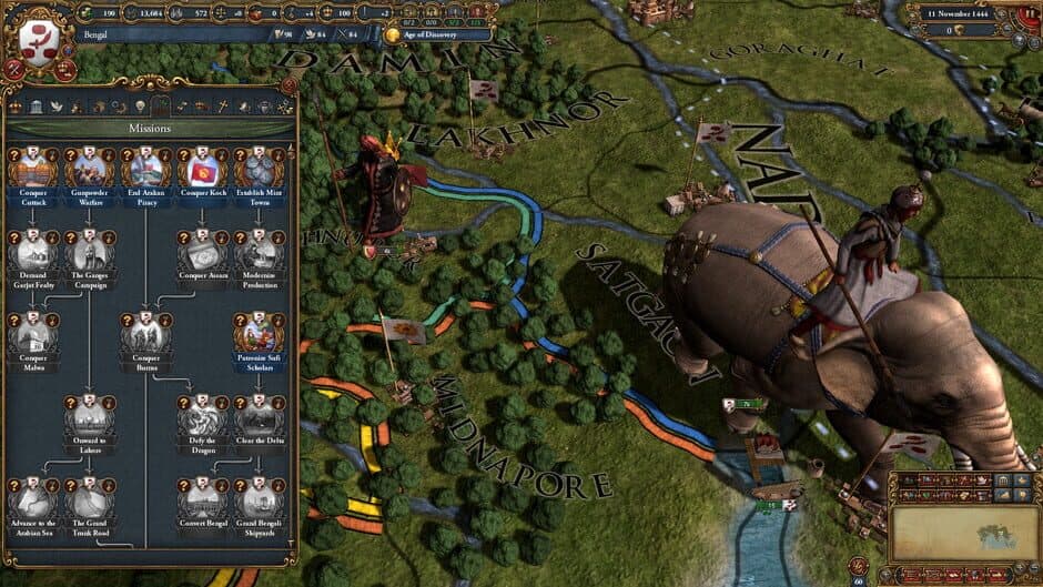 Скриншот 2 из Europa Universalis IV: Dharma