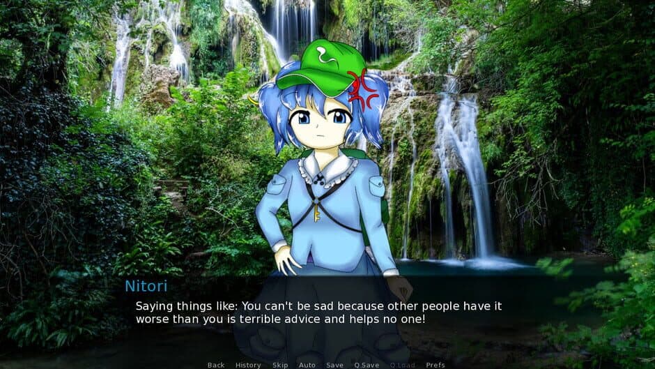 Скриншот 3 из Sakuya Izayoi Gives You Advice and Dabs: Nitori Kawashiro Offers You Advice in Exchange for Cucumbers and Eats the Cucumbers
