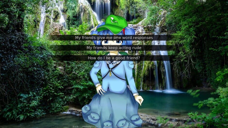 Скриншот 4 из Sakuya Izayoi Gives You Advice and Dabs: Nitori Kawashiro Offers You Advice in Exchange for Cucumbers and Eats the Cucumbers