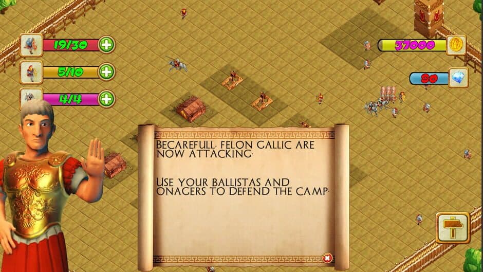 Скриншот 2 из Caesar Empire War