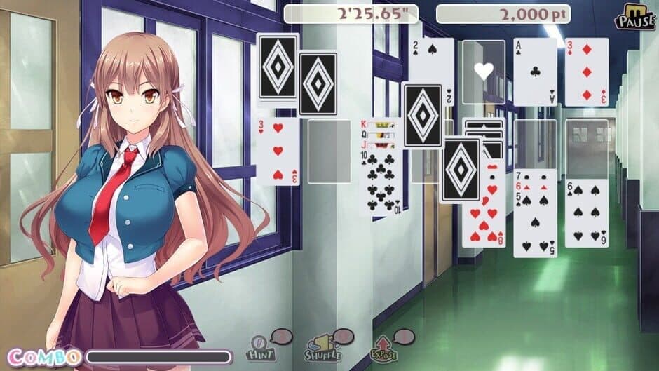 Скриншот 3 из Pretty Girls Klondike Solitaire