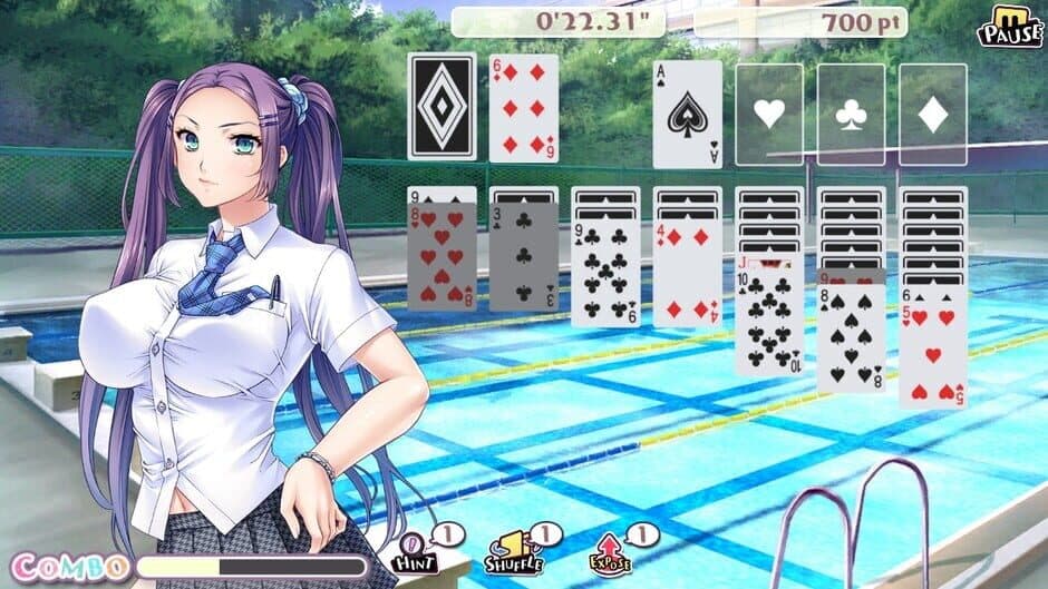 Скриншот 5 из Pretty Girls Klondike Solitaire