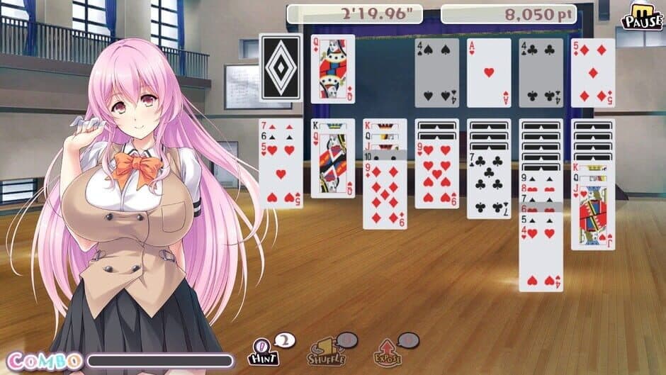 Скриншот 6 из Pretty Girls Klondike Solitaire