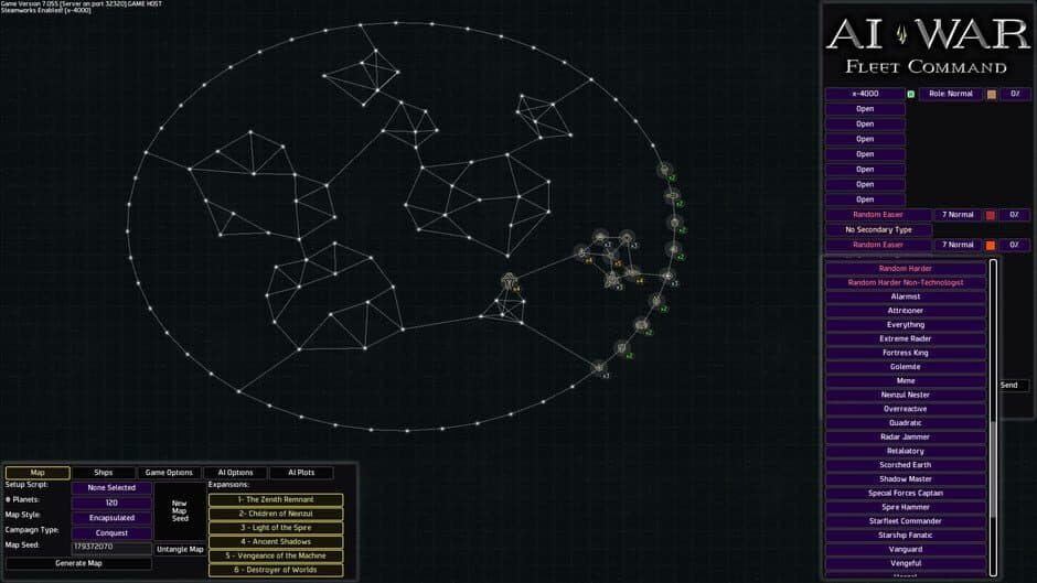 Скриншот 4 из AI War: Destroyer of Worlds