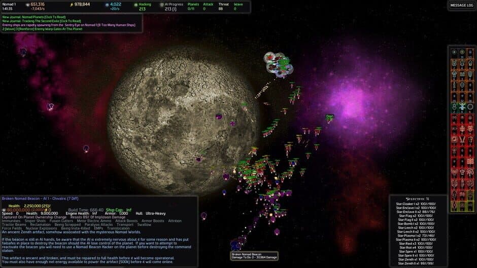 Скриншот 7 из AI War: Destroyer of Worlds