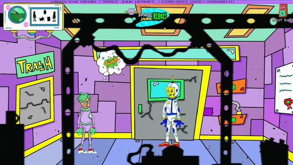 Скриншот 1 из Space Junk Heroes