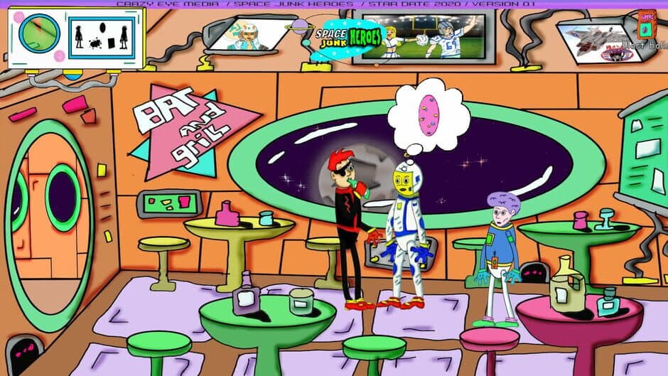 Скриншот 4 из Space Junk Heroes