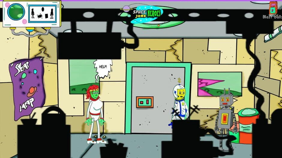 Скриншот 8 из Space Junk Heroes