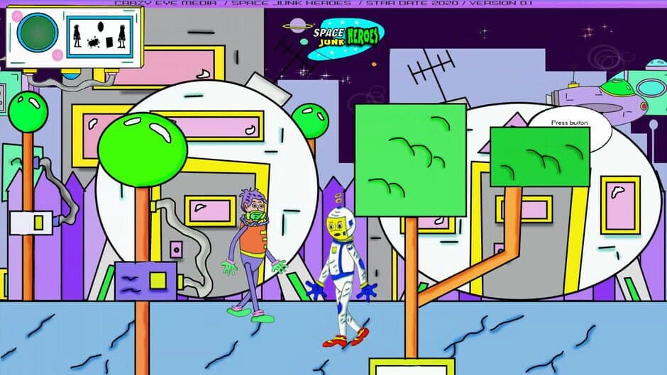 Скриншот 9 из Space Junk Heroes