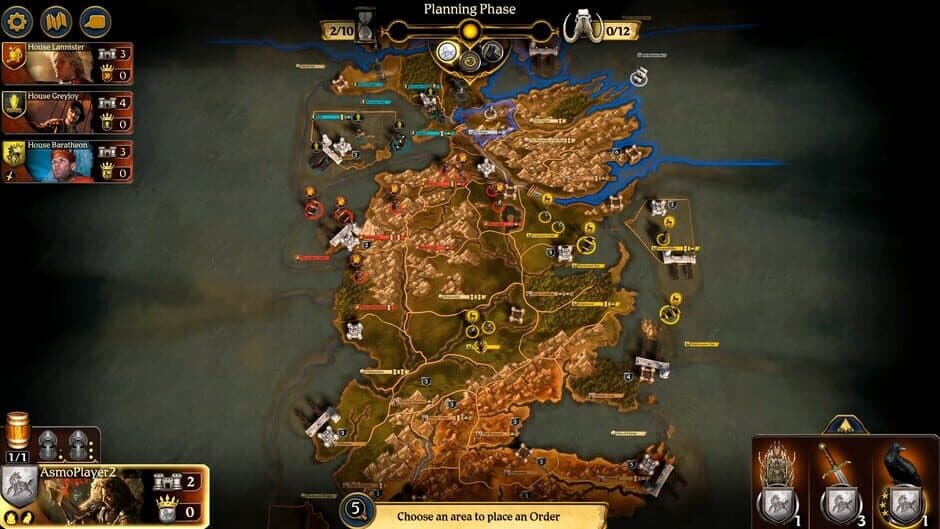 Скриншот 1 из A Game of Thrones: The Board Game - Digital Edition