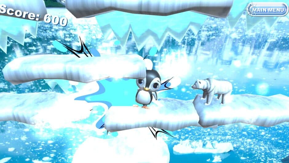 Скриншот 1 из Penguin Climbing
