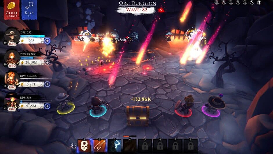 Скриншот 1 из Dungeon Clicker
