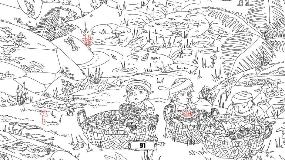 Скриншот 4 из 100 Hidden Mushrooms