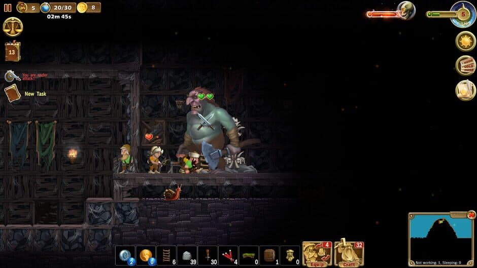 Скриншот 5 из Craft the World: Lonely Mountain