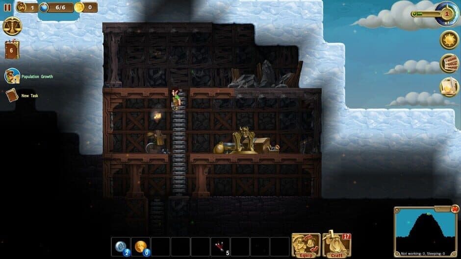 Скриншот 6 из Craft the World: Lonely Mountain