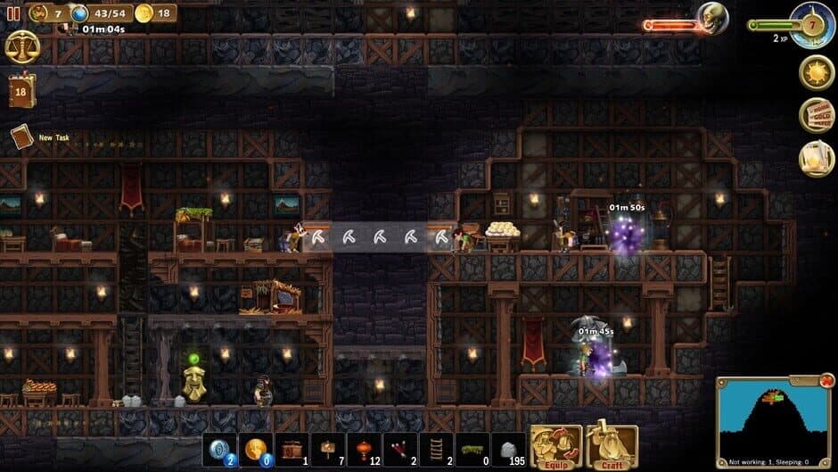 Скриншот 7 из Craft the World: Lonely Mountain
