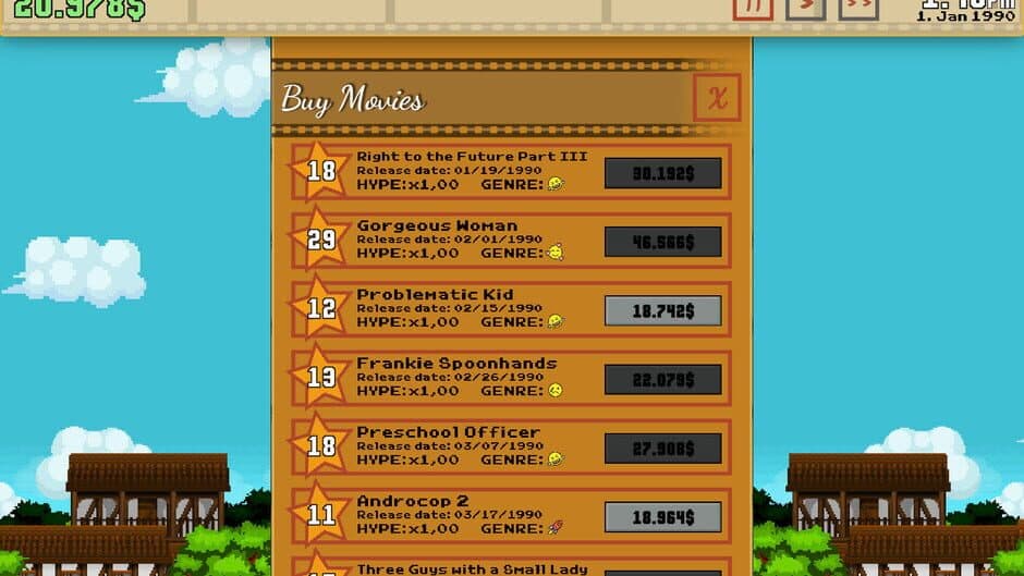 Скриншот 2 из Movie Tycoon Simulator 2020