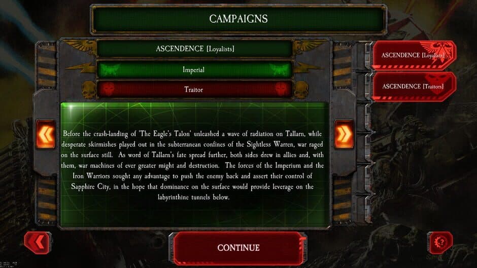 Скриншот 1 из The Horus Heresy: Battle of Tallarn - Ascendance Campaign