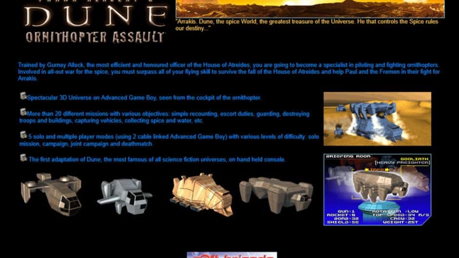 Скриншот 2 из Dune: Ornithopter Assault