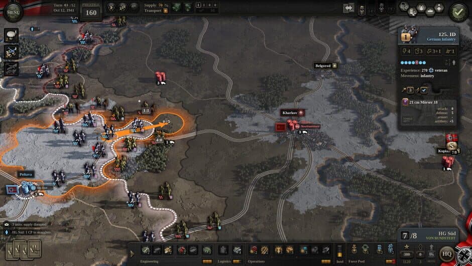 Скриншот 7 из Unity of Command II: Barbarossa