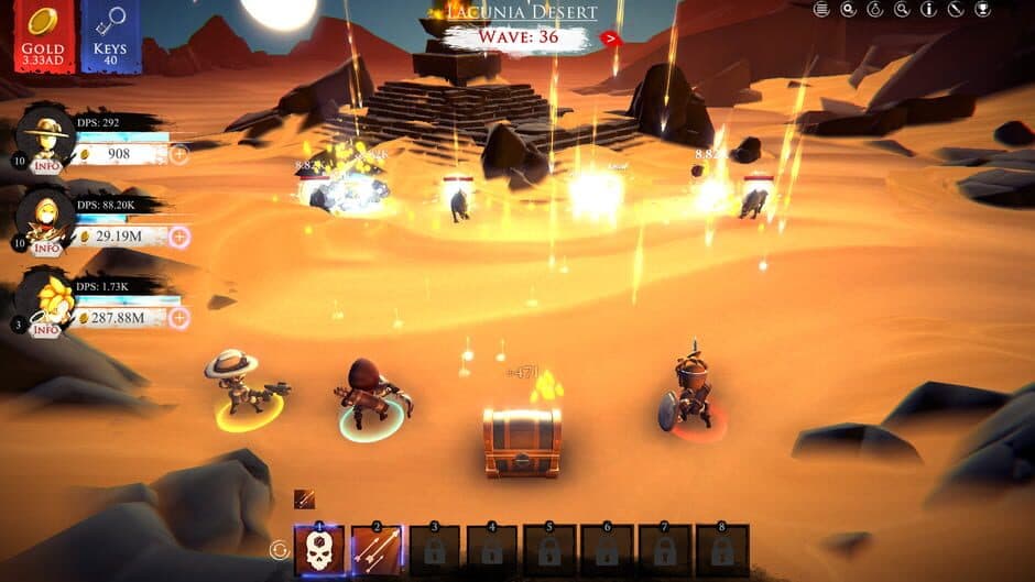 Скриншот 3 из Dungeon Clicker
