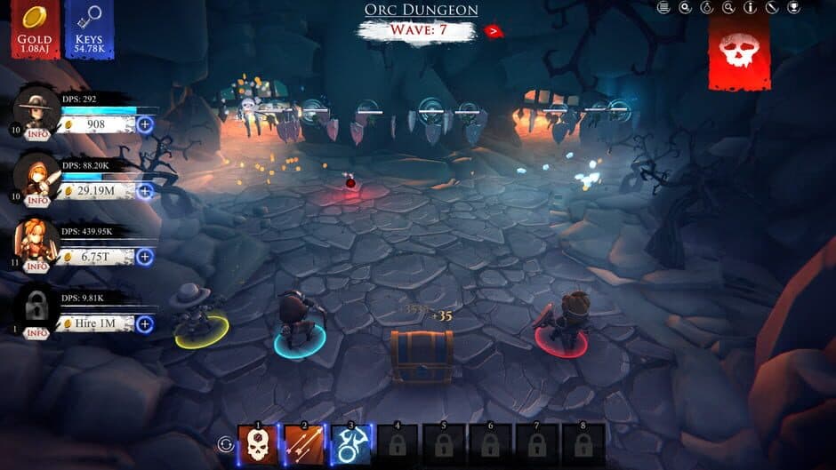 Скриншот 4 из Dungeon Clicker