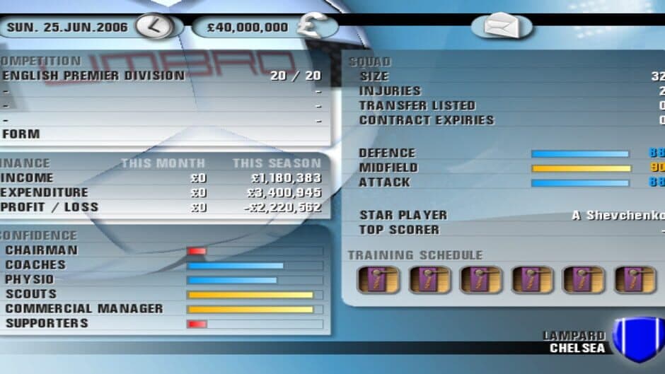 Скриншот 9 из Premier Manager 2006-07