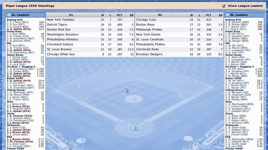 Скриншот 10 из Out of the Park Baseball 9