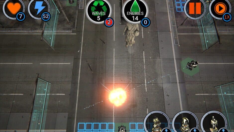Скриншот 5 из Cyborgs Attack