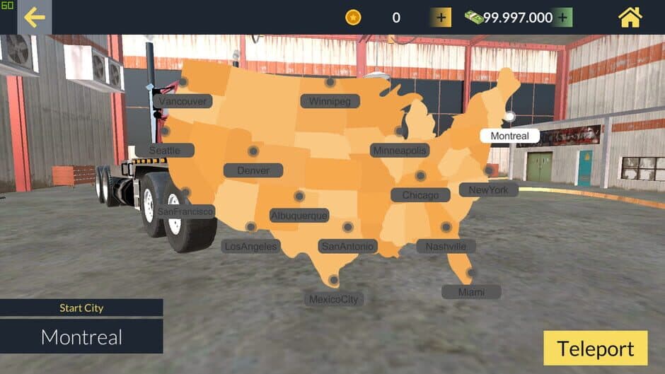 Скриншот 2 из USA Truck Simulator