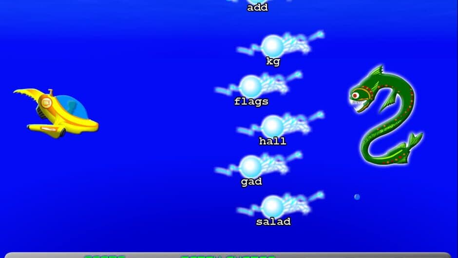 Скриншот 3 из Typing with Sharks