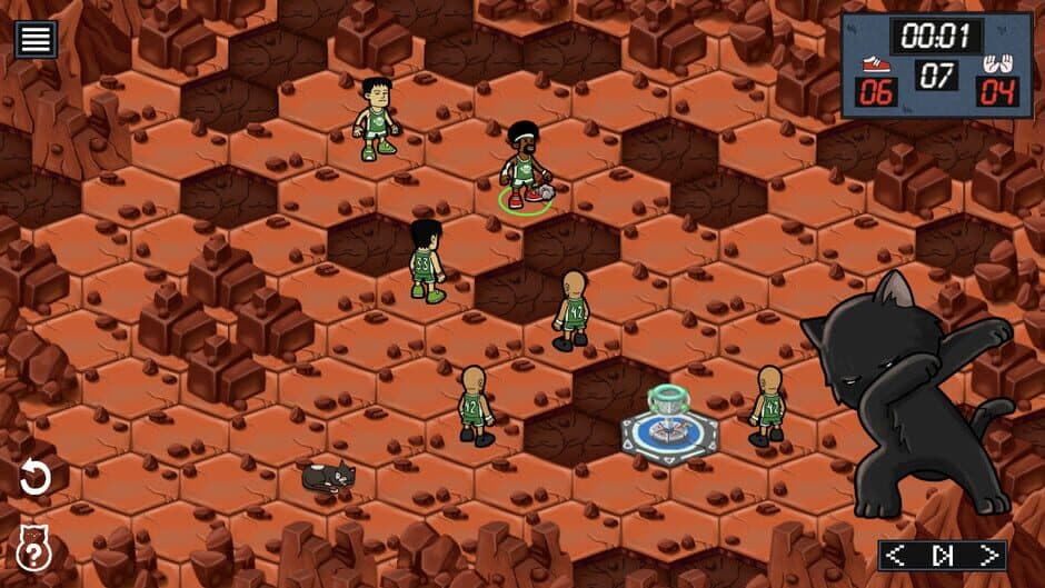Скриншот 1 из BasCatball Mars: Basketball & Cat