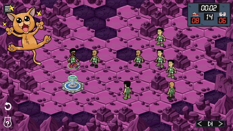 Скриншот 2 из BasCatball Mars: Basketball & Cat