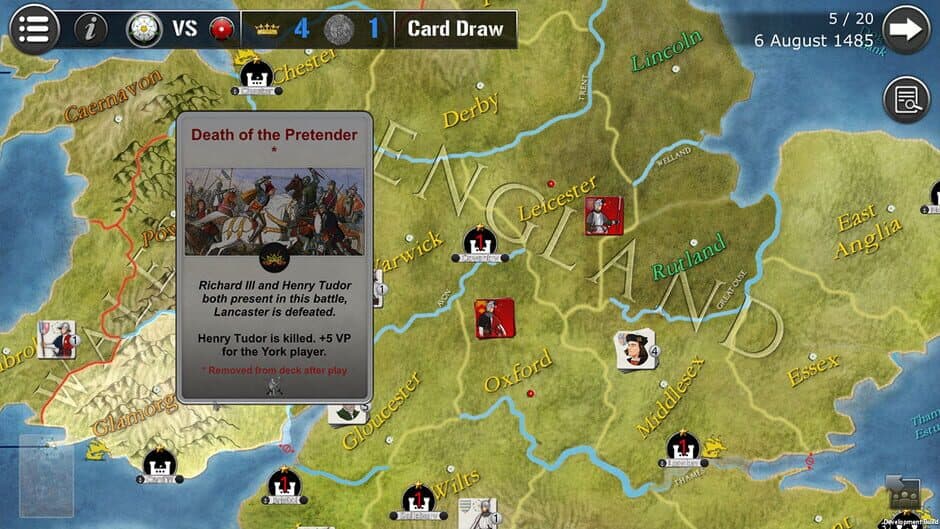 Скриншот 3 из Wars Across the World: Bosworth 1485