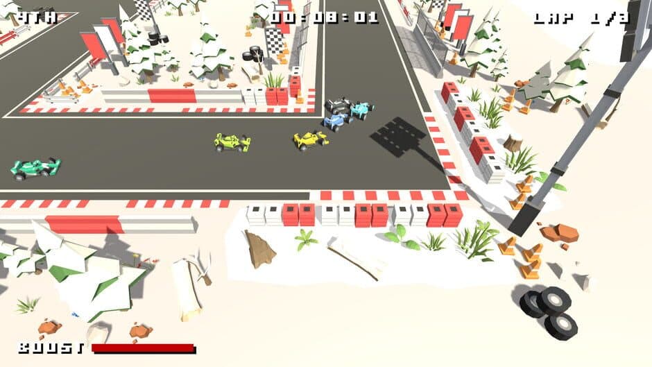 Скриншот 1 из Formula Bit Racing