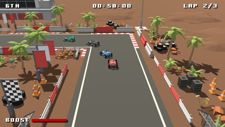 Скриншот 3 из Formula Bit Racing