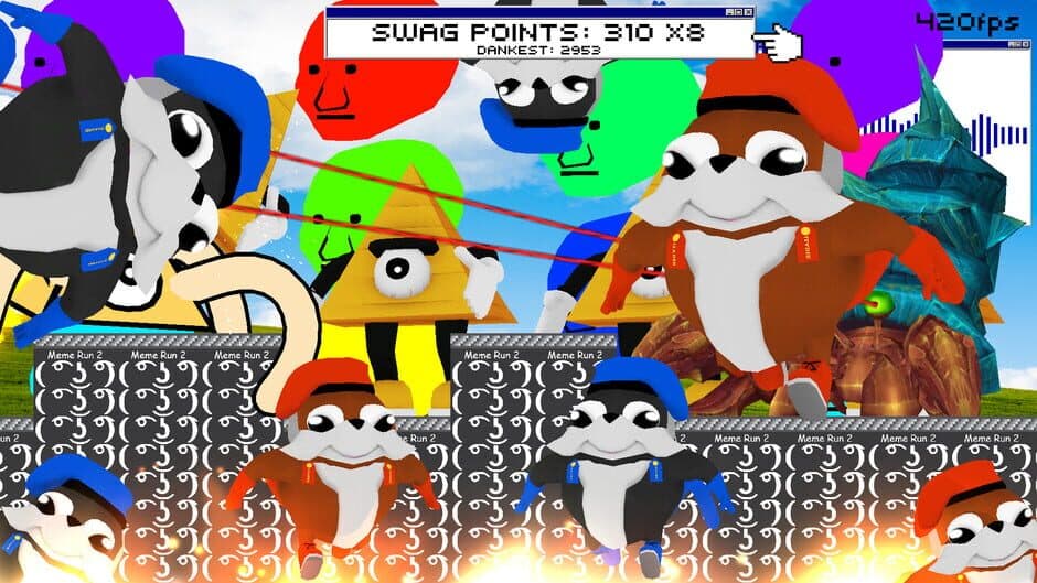Скриншот 4 из Meme Run 2